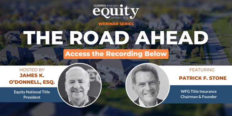 The Road Ahead - Part 1: Introducing Equity’s Latest Webinar Series with Special Guest Patrick F. Stone